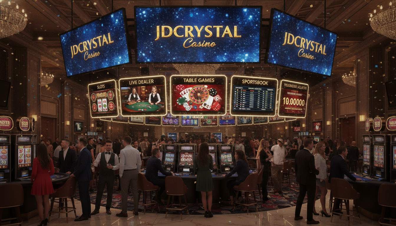Diverse Game Categories at JDCRYSTAL