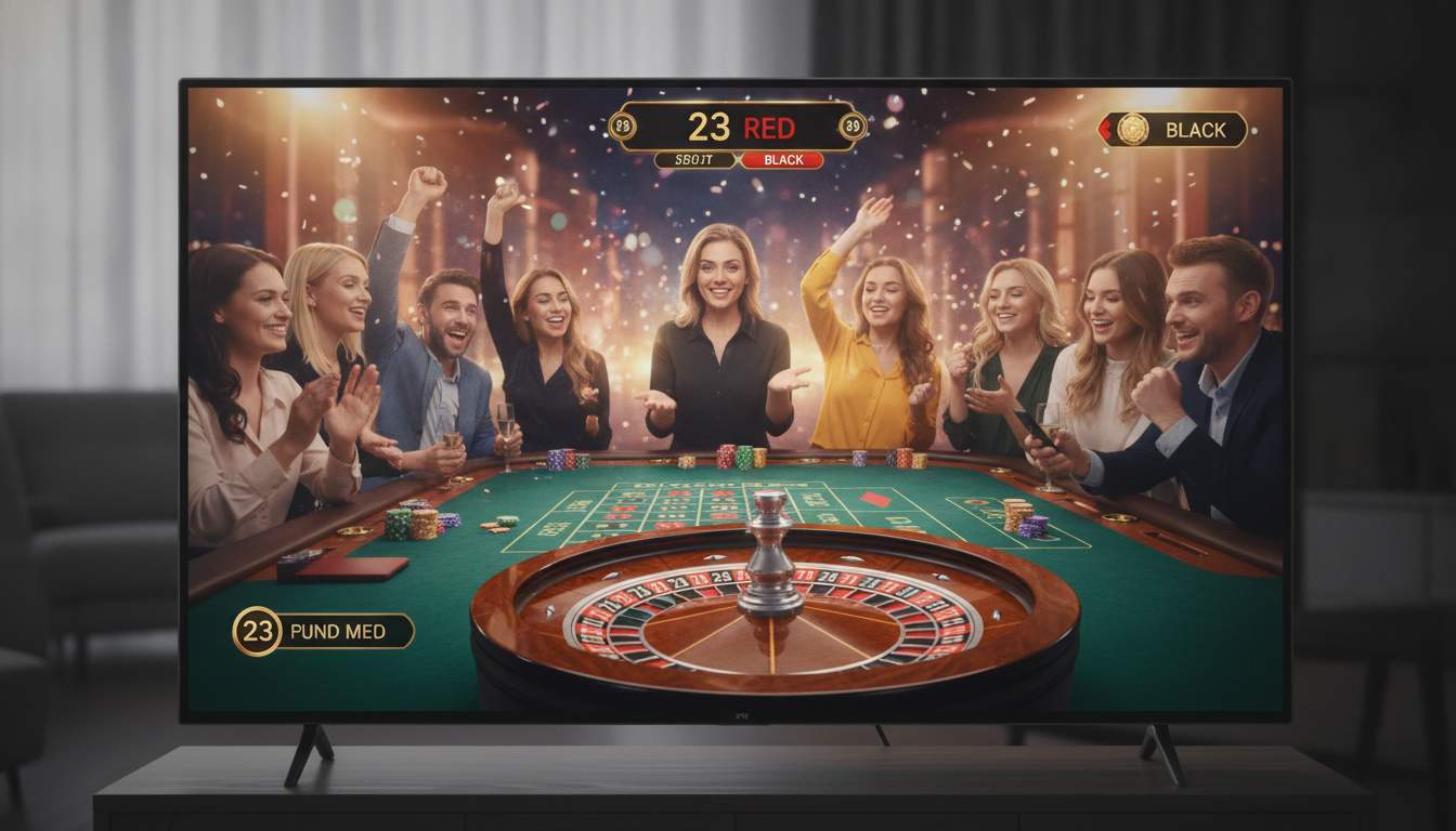 HD streaming at a live casino