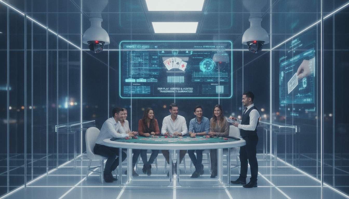 Transparency in live casino gaming