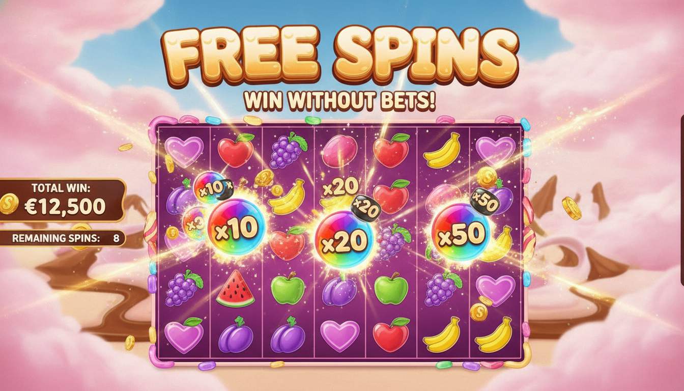 Free spins in Sweet Bonanza